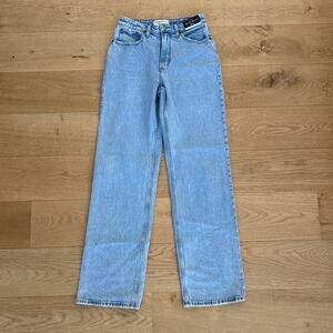 Abercrombie & Fitch Jeans High Rise 90's Relaxed Size 28 Blue